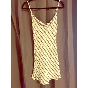 Never worn, off white Audrey 3+1 mini dress